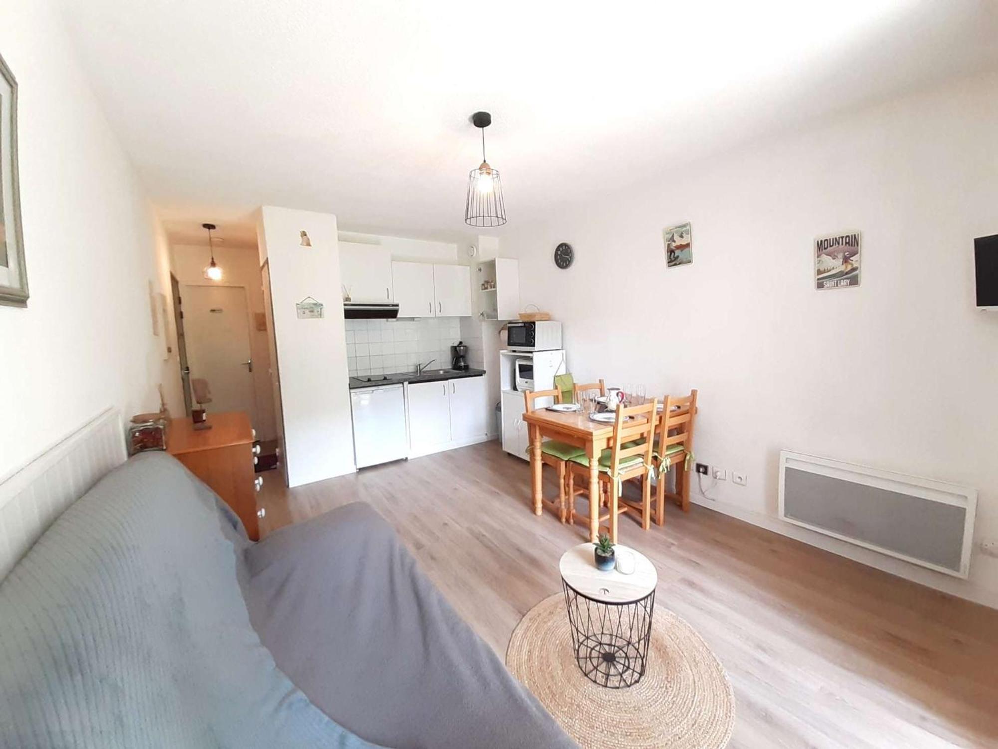 T2 A Vielle-Aure, 4 Pers, Balcon Sud, Parking, Kitchenette Equipee, Proche Commodites - Fr-1-457-325 Exterior foto